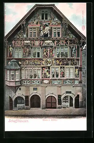 AK Schaffhausen, Haus zum Ritter