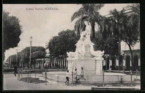 AK Habana, Indian Statue