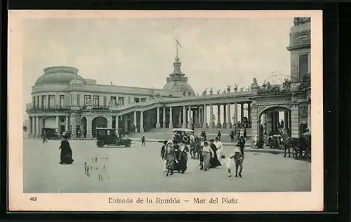 AK Mar del Plata, Entrada de la Rambla