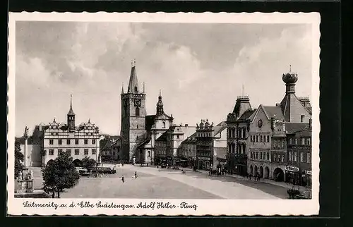 AK Leitmeritz a. d. Elbe, Ring