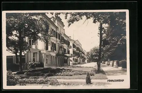 AK Franzensbad, Ortspartie