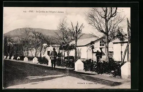 AK Fez, Le Jardin de l`Hopital Auvert