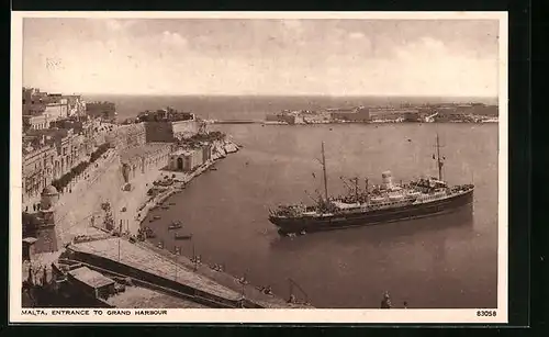 AK Malta, Entrance to Grand Harbour