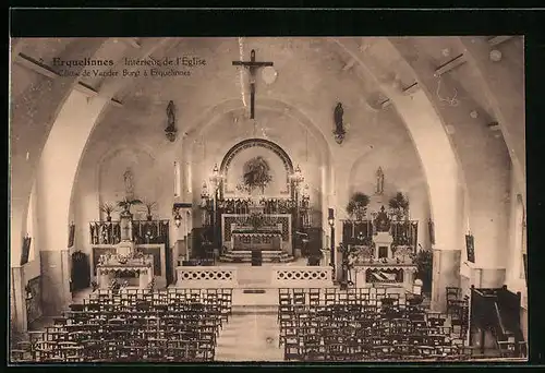 AK Erquelinnes, Intèrieur de l`Eglise