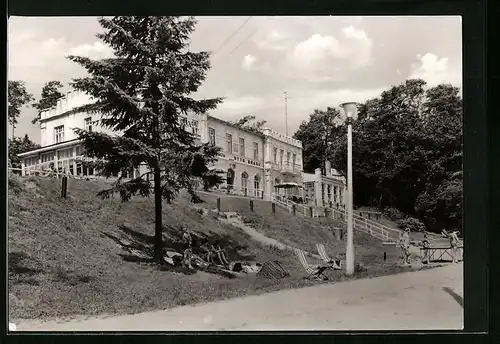 AK Plau Ortsteil Seelust. /Meckl., FDGB-Erholungsheim Otto Brasse