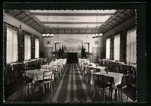 AK Alexisbad, FDGB-Heim, Innenansicht