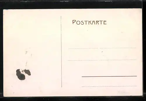 AK Linz a. D., Uferpartie mit Kirche und Brücke