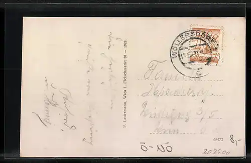 AK Piesting, Teilansicht mit der Hohen Wand