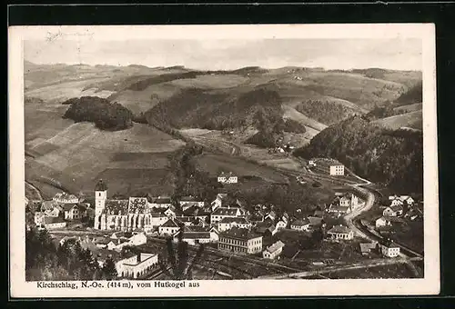 AK Kirchschlag, Teilansicht vom Hutkogel aus