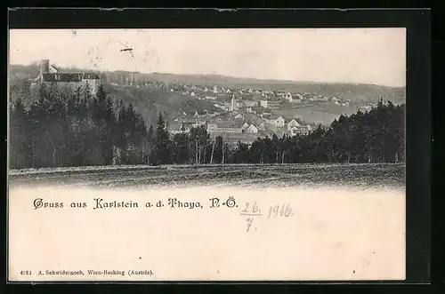 AK Karlstein a. d. Thaya, Teilansicht