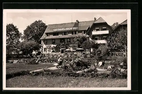 AK Saig bei Titisee, Gasthaus und Pension Hochfirst