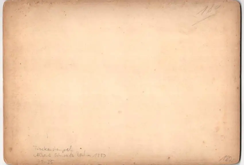 Fotografie Albert Schwartz, Berlin, Ansicht Berlin, Innenraum im Berliner Schloss, Trockenstempel 1