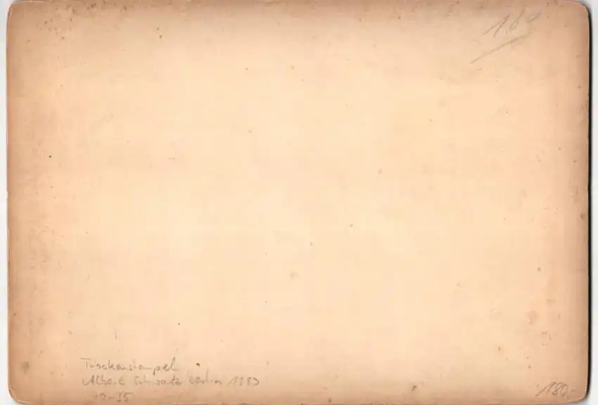 Fotografie Albert Schwartz, Berlin, Ansicht Berlin, Innenraum im Berliner Schloss, Trockenstempel 1