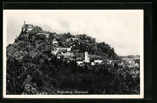 AK Riegersburg, Aussicht zur Burg