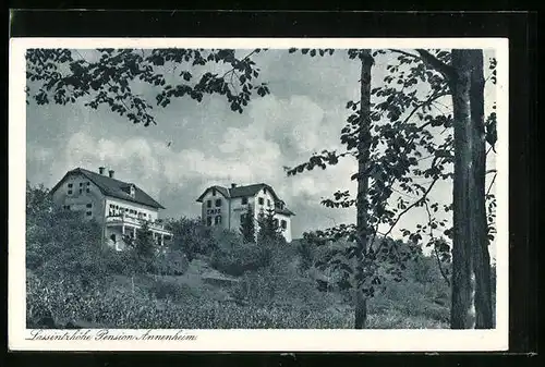 AK Lassnitzhöhe, Aussicht Pension Annenheim