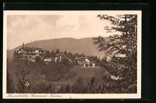 AK Lassnitzhöhe, Kurhaus im Grünen