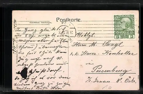 AK Graz, Uhrturm am Schlossberg