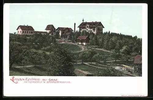 AK Lassnitzhöhe, Heilanstalt und Sommerfrische