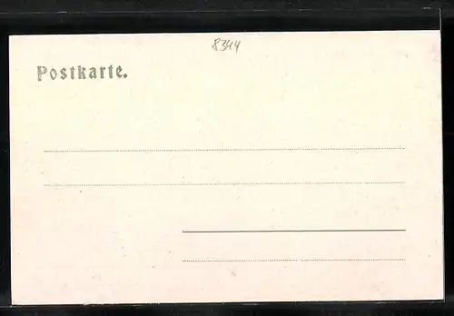 AK Gleichenberg, Ortsansicht aus der Vogelschau