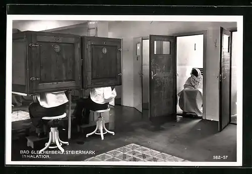 AK Bad Gleichenberg, Raum zur Inhalation