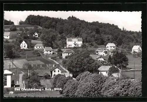 AK Bad Gleichenberg, Sulz aus der Vogelschau