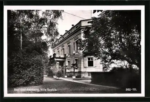 AK Bad Gleichenberg, Villa Sophie