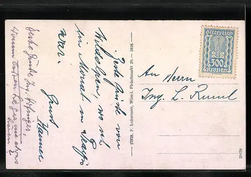 AK Wildalpen, Kirche am Fluss, Hochkaar