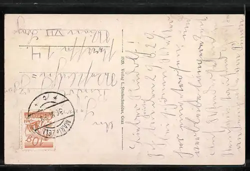 AK Mariazell, See mit Bootshaus