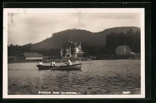 AK Erlafsee, Hotel Herrenhaus
