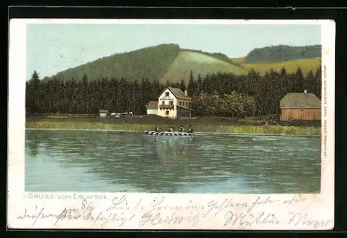 AK Mariazell, Hotel Herrenhaus, Erlafsee