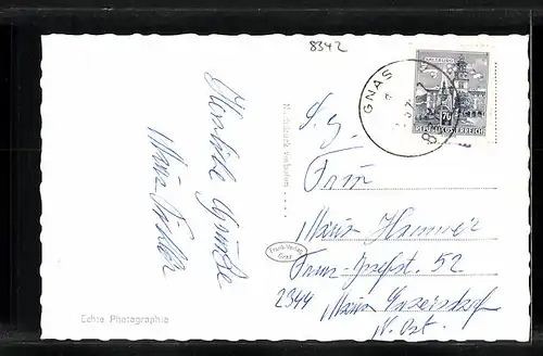 AK Gnas, Blick auf die Sommerfrische