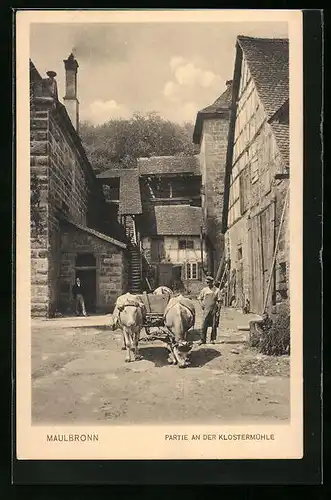 AK Maulbronn, Partie an der Klostermühle