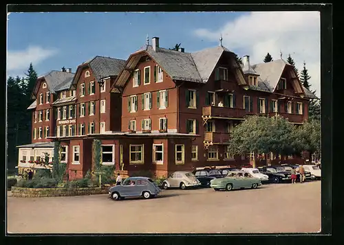 AK Bühl, Hotel-Kurhaus Sand, Schwarzwaldhochstrasse