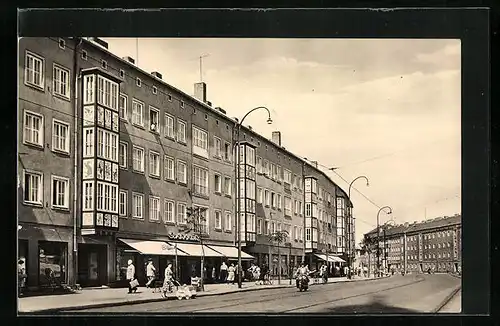 AK Dessau, Strasse der Deutsch-Sowjetischen Freundschaft