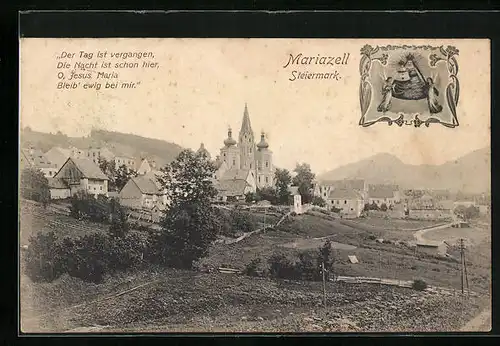 AK Mariazell, Wallfahrtsort mit Umgebung