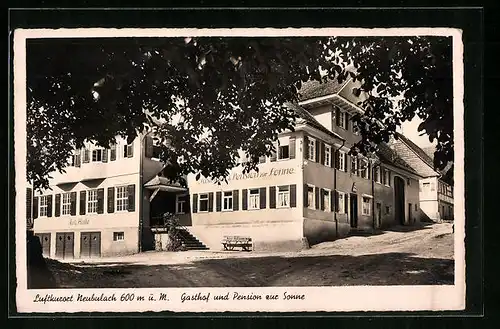AK Neubulach /Kreis Calw, Gasthof und Pension zur Sonne
