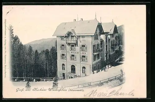 AK Bühlertal /Schwarzwald, Kurhaus Wiedenfelsen