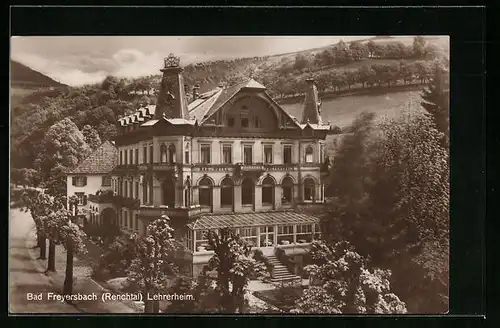 AK Bad Freyersbach /Renchtal, Lehrerheim