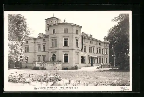 AK Waldrogäsen, Genesungsheim mit Grünanlagen