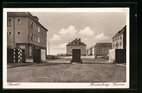 AK Stendal, Hindenburg-Kaserne - Eingangsbereich