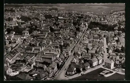 AK Schwenningen /Neckar, Luftbild der Stadt