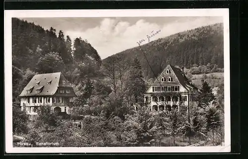 AK Hirsau, Sanatorium in den Bergen