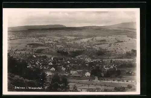 AK Steinen / Wiesental, Ort und Umgebung