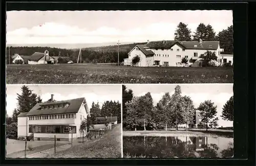 AK Neusatz / Neuenbürg, Kurhotel Henhöferheim