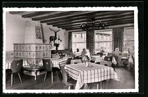 AK Oppenau, Jägerstüble im Kurhaus Allerheiligen