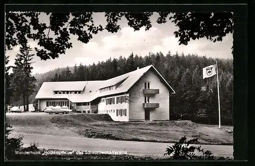 AK Todtmoos, Wanderheim Hochkopfhaus des Schwarzwaldvereins auf dem Weissenbachsattel