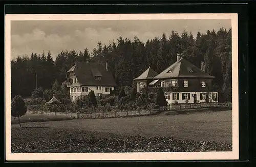 AK Königsfeld im Schwarzwald, Haus Waldfrieden