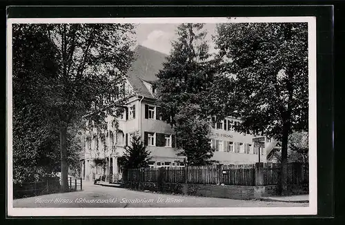 AK Hirsau /Schwarzwald, Sanatorium Dr. Römer