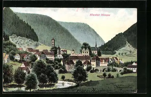 Künstler-AK Hirsau, Kloster Hirsau