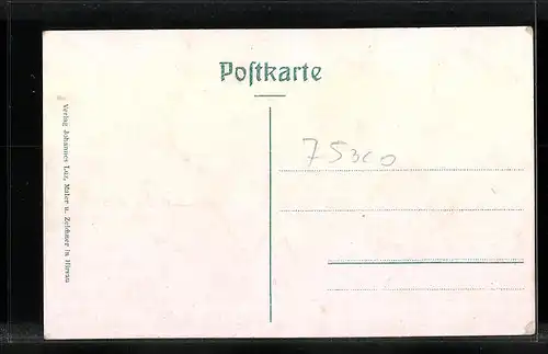 Künstler-AK Hirsau, Kloster Hirsau